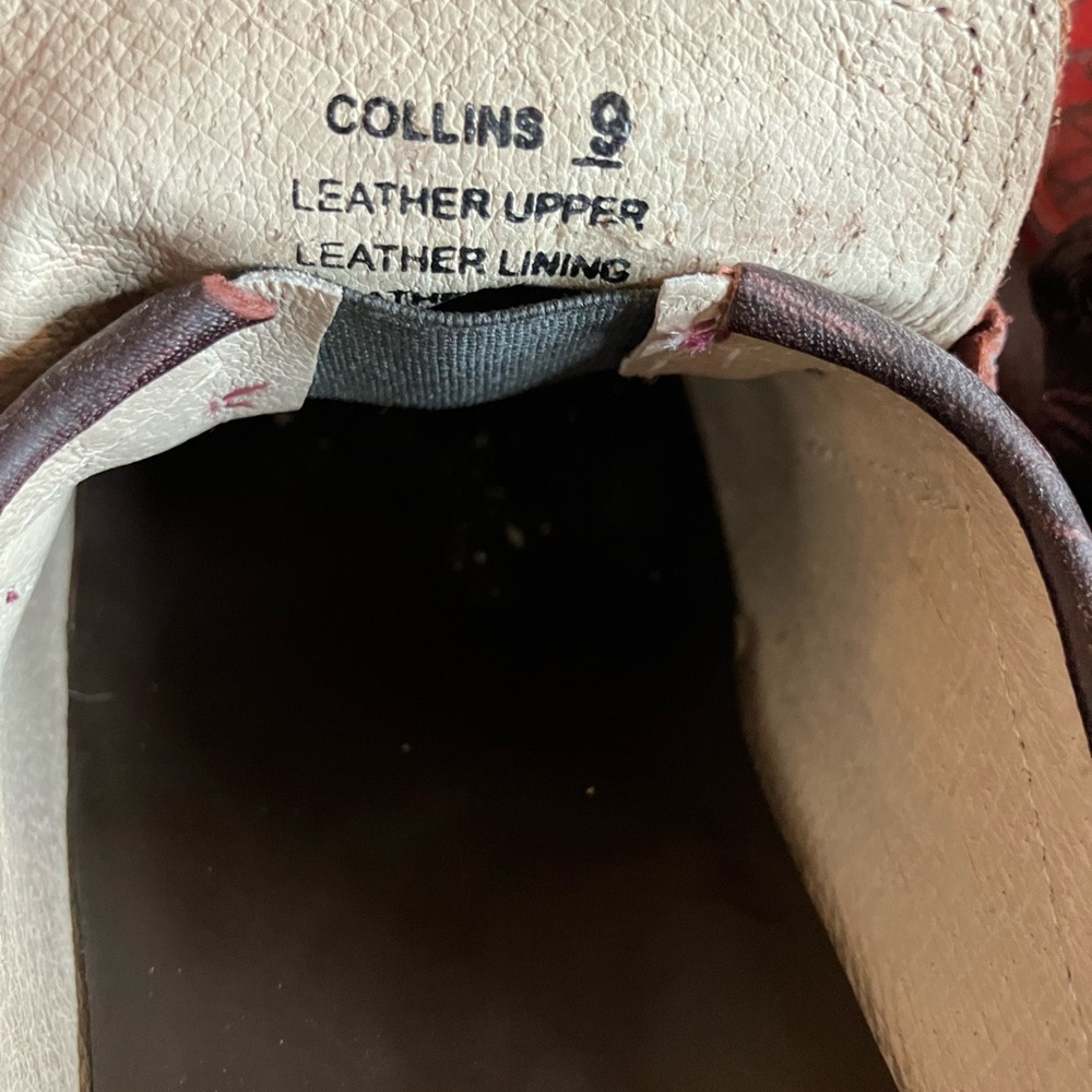 Freebird by Steven Purple and Gray Leather Mules with Chunky Heel - Picture 6 of 6